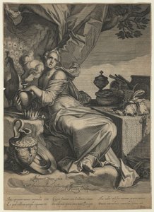 Allégorie de la vanité et de la nature transitoire des possessions mondaines, 1608