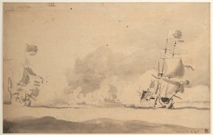 Un navire hollandais à la poursuite d