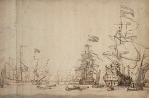Un conseil de guerre dans la flotte hollandaise ? Mai 1665, vers 1674