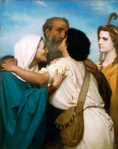 Le Retour de Tobie par William-Adolphe Bouguereau (1825-1905)