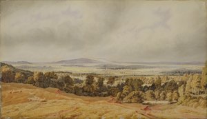 Vue de Broadway Hill, Worcester