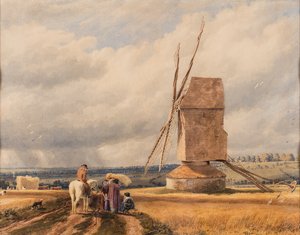 Le vieux moulin - William (1789 1862) Turner