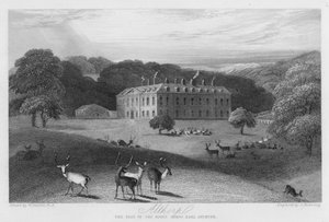 Althorp, la résidence du comte Spencer (gravure)