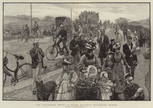 "En quête de plaisir", une scène de bord de route un jour férié