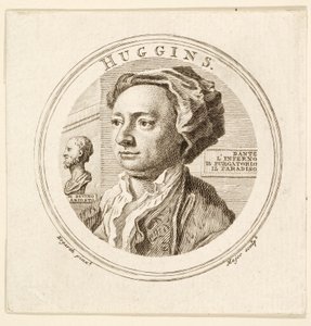 Portrait de William Huggins, pub. 1760 - William (after) Hogarth