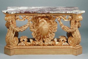 Table, vers 1735