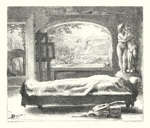 La Maison Déserte (gravure) - William (after) Mulready