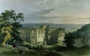 Abbaye de Rievaulx dans la vallée de Rye, de 
