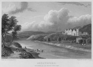 Abbotsford, résidence de Sir Walter Scott, baronnet