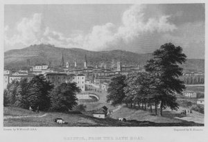 Bristol, depuis la route de Bath