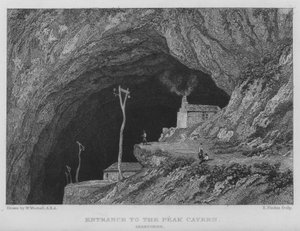 Entrée de la grotte du Pic, Derbyshire
