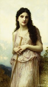 Méditation - William Adolphe Bouguereau