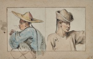 Soldats et civils chinois