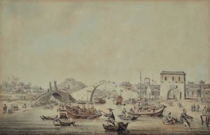 Barges chinoises de l