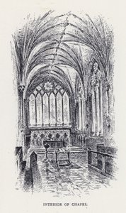 Intérieur de la Chapelle
