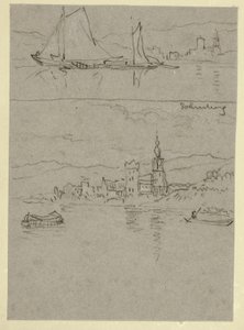 Deux scènes de rivière