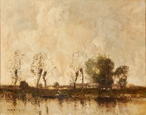 Une voie navigable hollandaise