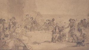 Jour de fête à Abbotsford - William Allan