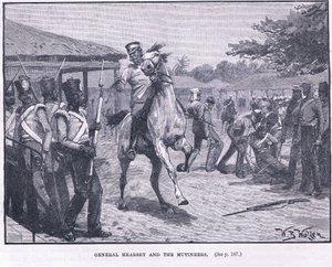 Général Hearsay et les mutins 1857 AD - William Barnes Wollen