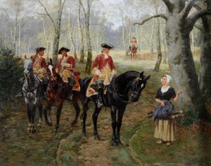 La Patrouille, vers 1906 - William Barnes Wollen