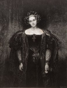Mlle Henrietta Sontag, dans le rôle de Donna Anna dans Don Juan