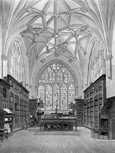 La bibliothèque du Winchester College - William Bennett