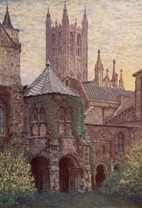 Le baptistère, cathédrale de Canterbury - William Biscombe Gardner
