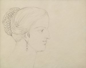 Une tête visionnaire, pour Varley - William Blake