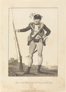 Un Marine Privé du Corps du Col. Fourgeoud