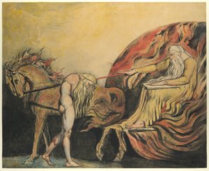 Dieu Jugeant Adam - William Blake