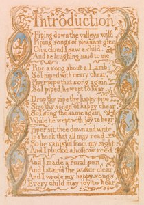 Einführung (Tafel 3) - William Blake
