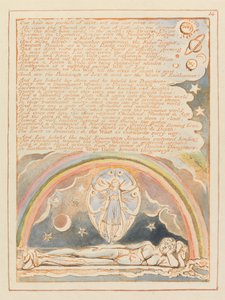 Jérusalem, Planche 14, Un cheveu ni une particule de poussière.... - William Blake