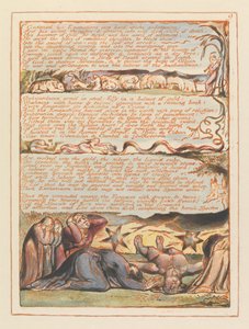Jérusalem, Planche 9, Condensé ses émanations - William Blake