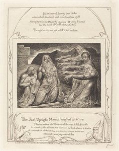 Job réprimandé par ses amis - William Blake