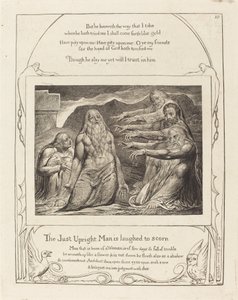 Job réprimandé par ses amis - William Blake