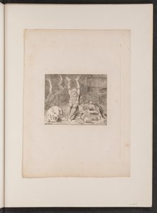Le désespoir de Job, 1825 - William Blake