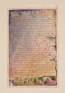 P.125-1950.pt12 Le Ramoneur : planche 12 de Songs of Innocence and of Experience (copie AA) vers 1815-26 - William Blake