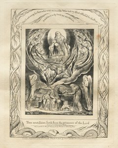 Le Livre de Job : Pl. 5, Alors Satan sortit de la présence du Seigneur