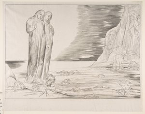 Le Cercle des Traîtres : Le Pied de Dante frappant Bocca degli Abbate, de l