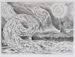 Le Cercle des Luxurieux, illustrations de la Divine Comédie de Dante