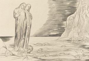 Le Cercle des Traîtres, le Pied de Dante Frappant Bocca degli Abbate