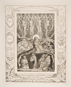La Création, des Illustrations du Livre de Job, 1825-26