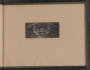 Thenot et Colinet Prennent leur Repas du Soir - William Blake