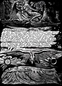 William Blake 1757-1827, mystique, poète, peintre et graveur anglais, 1804-1820 - William Blake