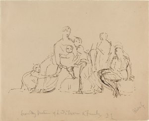 Lady Torrens et Famille - William Blake after John Linnell