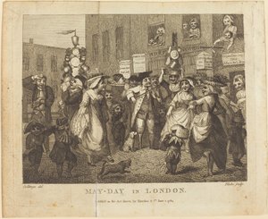 Fête du 1er mai à Londres - William Blake after Samuel Collings
