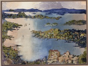 Une Mer Enclavée (Port de Sydney), c.1895