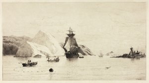 Paysage marin arctique - William Bradford