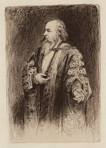 Sir Alexander Grant, Vice-Chancelier et Principal (gravure)