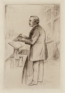 William Smith Greenfield, professeur de pathologie générale - William Brassey (after) Hole